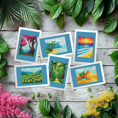 Mini Dazzles™ - Wonders of Nature Part 1 - Diamond Art Club DIY Kit