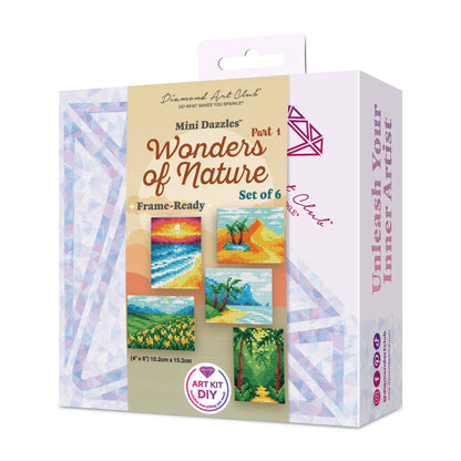 Mini Dazzles™ - Wonders of Nature Part 1 - Diamond Art Club DIY Kit