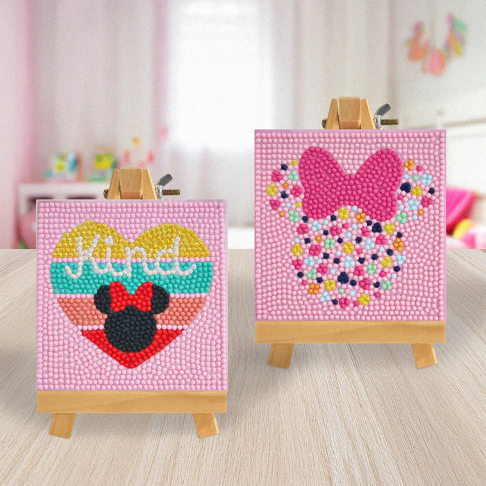 Mini Easels - Kind Minnie™ - Diamond Art Club DIY Kit