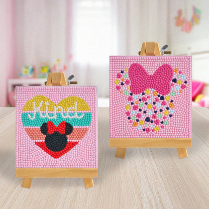 Mini Easels - Kind Minnie™ - Diamond Art Club DIY Kit