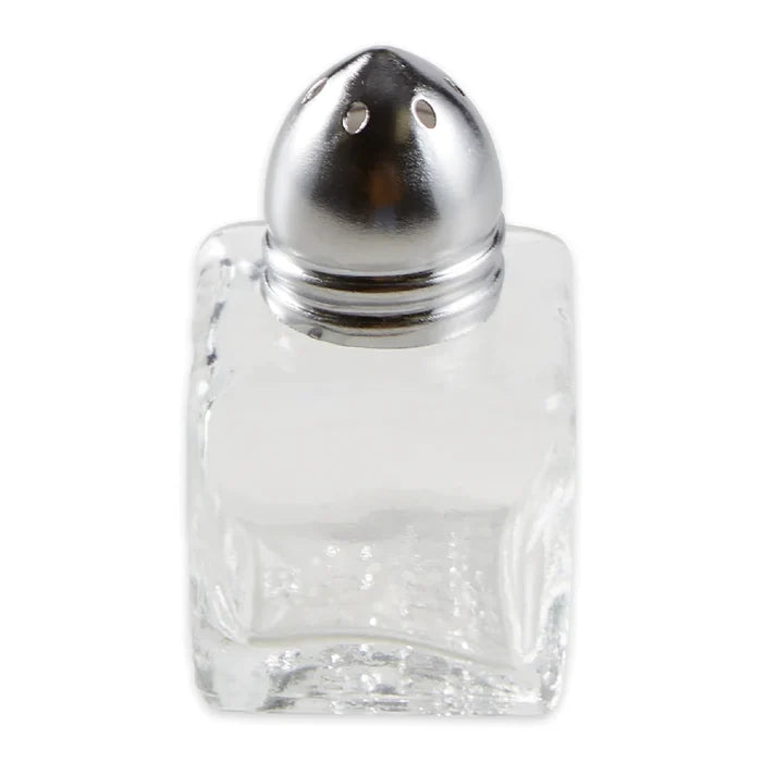 Mini Glass Salt & Pepper Shakers