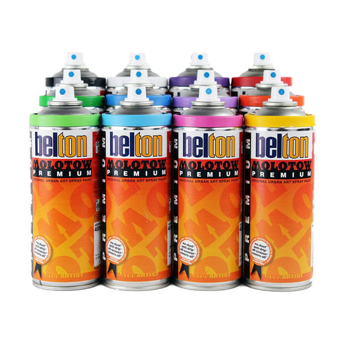Belton Molotow premium spray paint cans