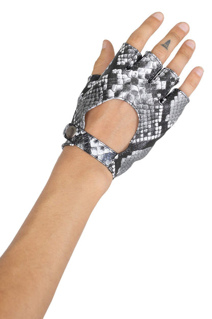 MOTO-MAMI White Grey Python