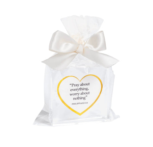 Mud Pie Pray About Paper Acrylic Plaque