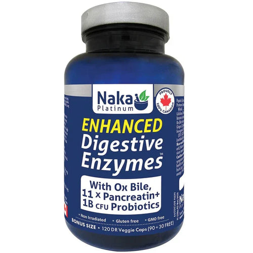Naka: Enhanced Digestive Enzymes with Ox Bile
