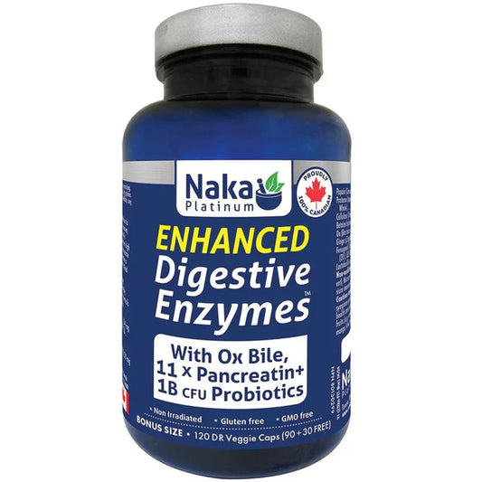 Naka: Enhanced Digestive Enzymes with Ox Bile