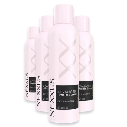Nexxus Advanced Clean Dry Shampoo Oil Control Aerosol Spray - 5 oz - 4 Pack