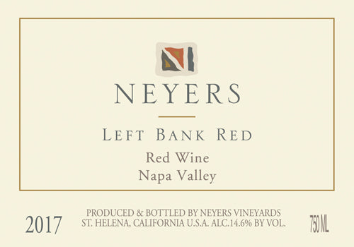 Neyers Left Bank Red Bordeaux Blend, Napa Valley California