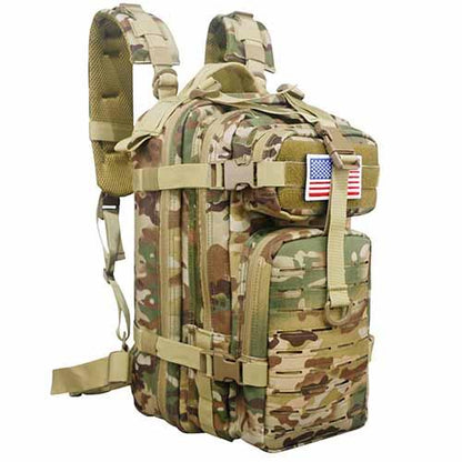 Night Hawk III Tactical Assault Backpack – 26L MOLLE Pack