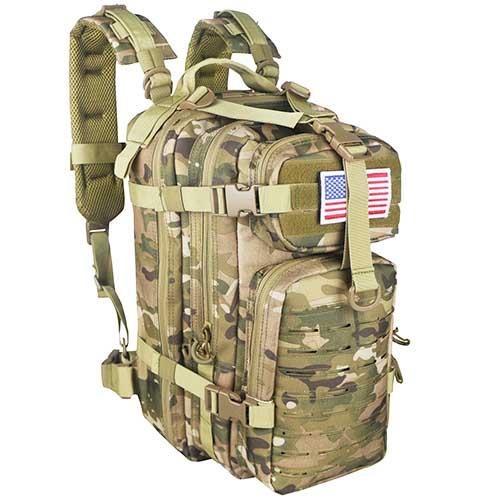 Night Hawk III Tactical Assault Backpack – 26L MOLLE Pack