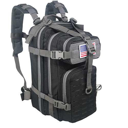 Night Hawk III Tactical Assault Backpack – 26L MOLLE Pack