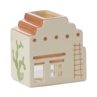 No. 03 Santa Fe Adobe Style Incense & Tea Light Holder