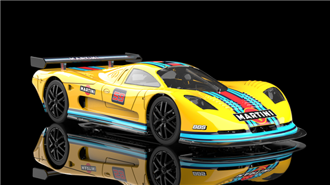 NSR 0559SW5 MOSLER MT900R MARTINI LIVERY YELLOW #58 EVO5 SW TRIA SHARK 25K EVO