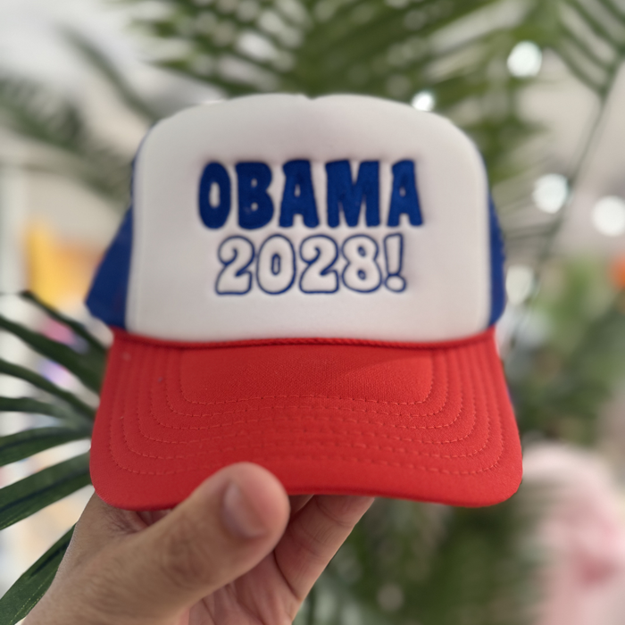 Obama 2028 Foam Trucker Hat