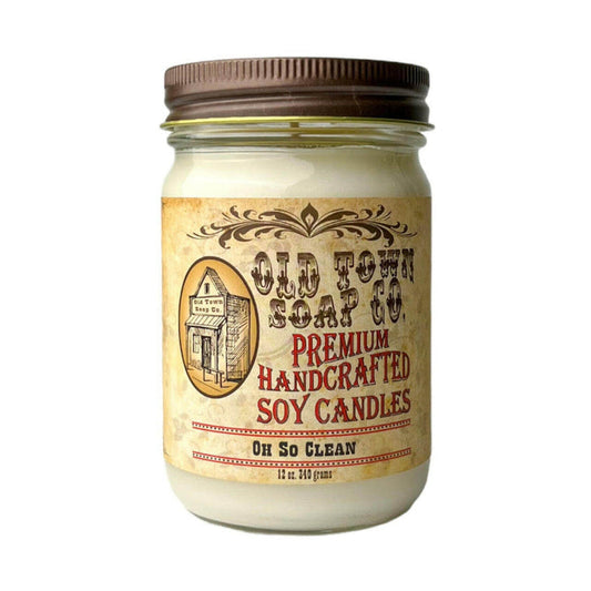 Oh So Clean Candle - Old Town Soap Co.