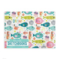 Ooly Doodle Pad Duo Sketchbooks Friendly Fish