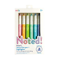Ooly Noted Micro Fine Pen & Highlighter 6 Pk