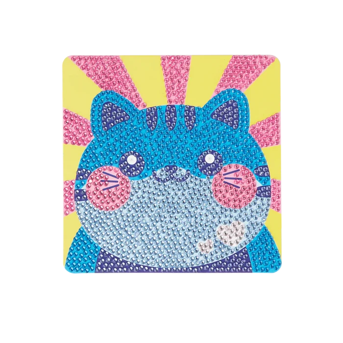 Ooly Razzle Dazzle DIY Mini Gem Art Kit Cutesy Cat
