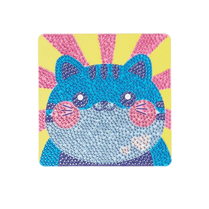 Ooly Razzle Dazzle DIY Mini Gem Art Kit Cutesy Cat