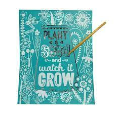 Ooly Scratch & Shine Foil Scratch Art Kit Amazing Affirmations