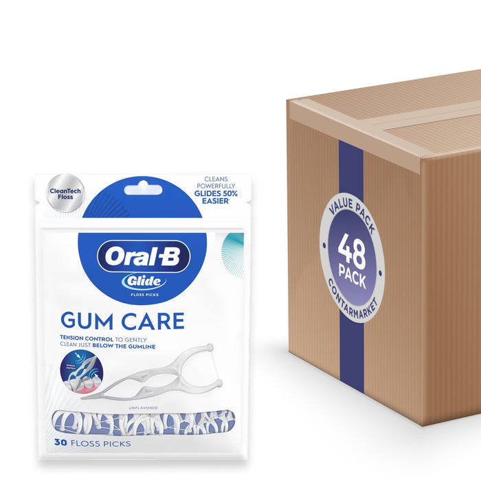 Oral-B Glide Floss Picks – 30 Count - 48 Pack