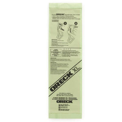 Oreck Paper Bag, Old Style W/O Bag Docking 9 Pk Part PK80009DW, AK12109