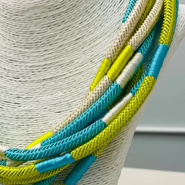 "Original" Slub 8-strand (Citrus/Turq Multi)