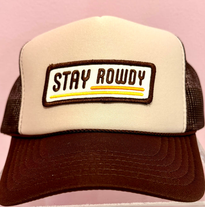 Two Toned Brown/Beige-Stay Rowdy