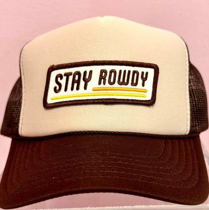 Two Toned Brown/Beige-Stay Rowdy