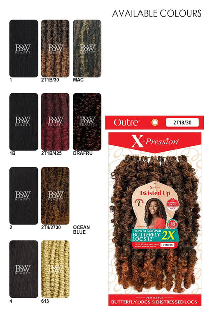 OUTRE BONITA 2X BUTTERFLY LOCS 12" - BSW BEAUTY CANADA