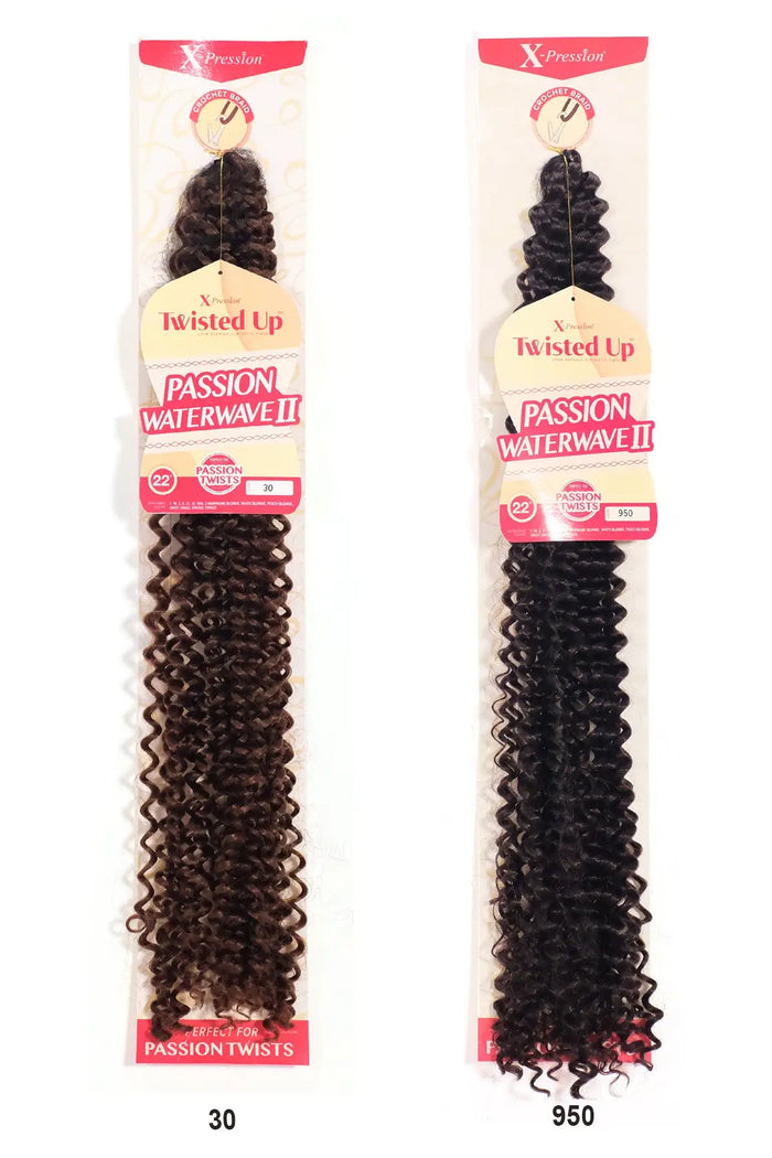 OUTRE X-PRESSION TWISTED UP PASSION WATER WAVE II 22" OUTRE