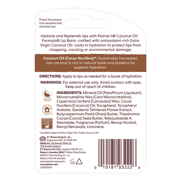 Palmer's Coconut Oil Lip Balm 4g