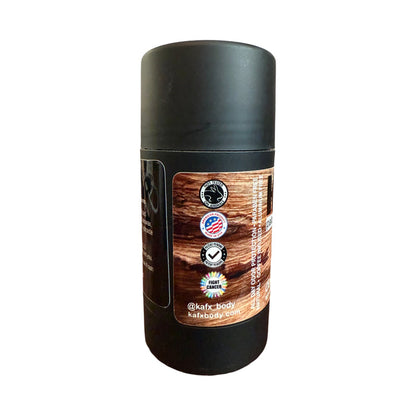 Palo Santo + Sandalwood Coffee-Infused Natural Deodorant – Rustic & Woodsy