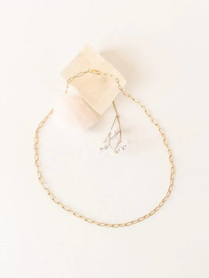 wellthy® Gold Vermeil Paperclip Chain Necklace