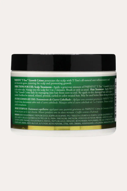PARNEVU T-TREE GROWTH CREME 6oz - BSW BEAUTY CANADA