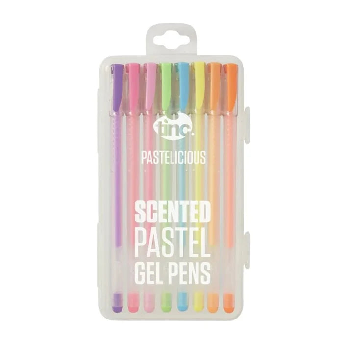 Pastelicious Scented Gel Pens Set with Carry Case – 8 Colours