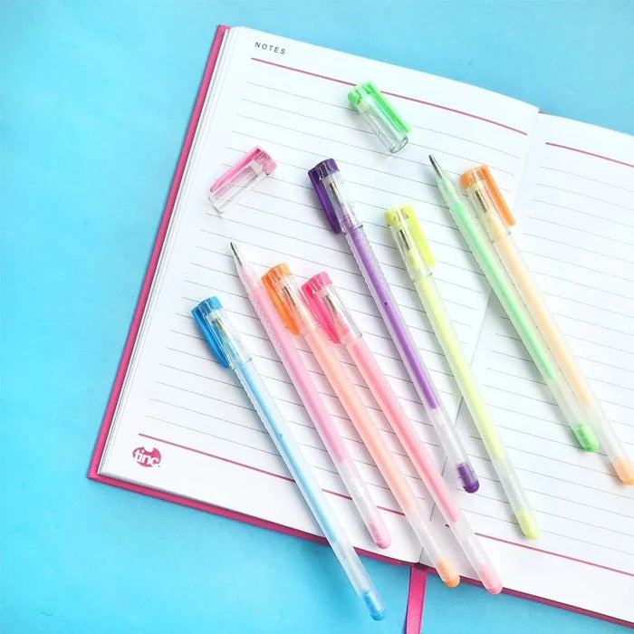 Pastelicious Scented Gel Pens Set with Carry Case – 8 Colours