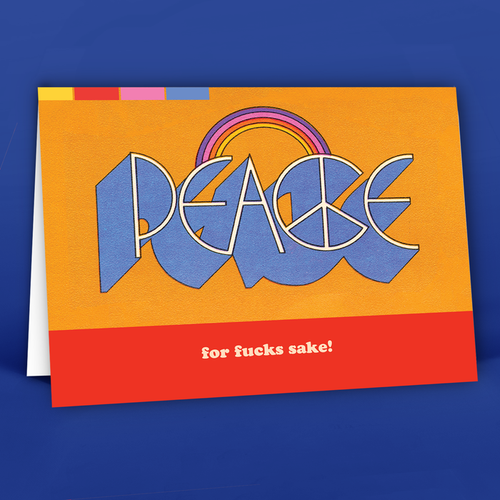 PEACE! holiday card