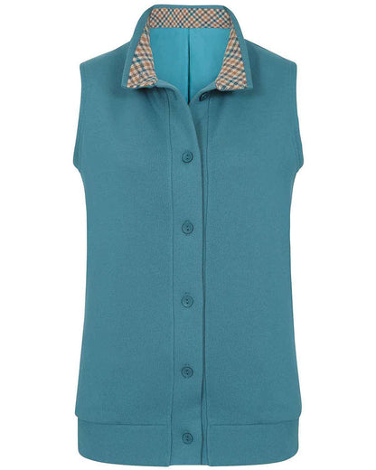 Peebles Cowl Neck Trimmed Ladies Leisure Gilet - Image 3 - Country Collection