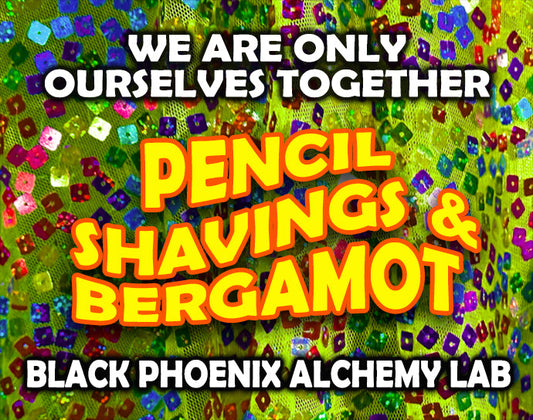 Pencil Shavings and Bergamot Perfume Oil
