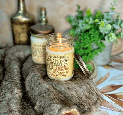 Peppermint Eucalyptus Candle - Old Town Soap Co.