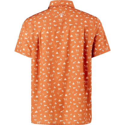 Performance Button Up- Gameday in Austin by Burlebo