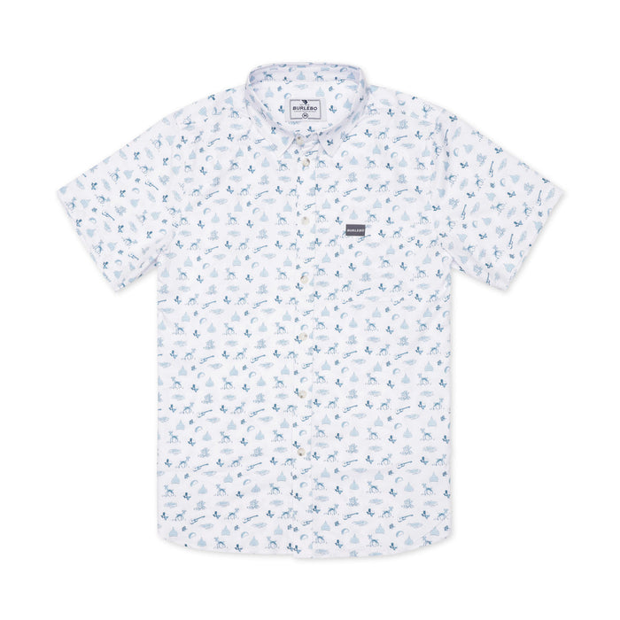 Performance Button Up- Lone Star State by Burlebo