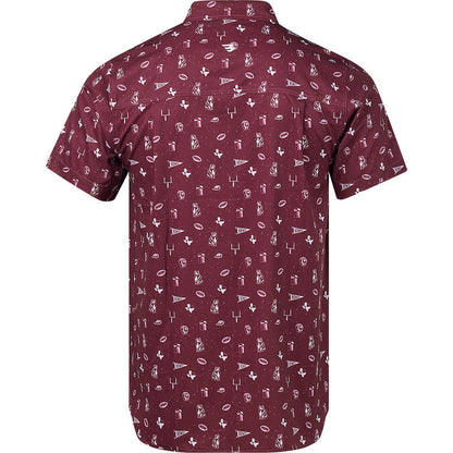 Performance Button Up-Game Day In College Station by Burlebo