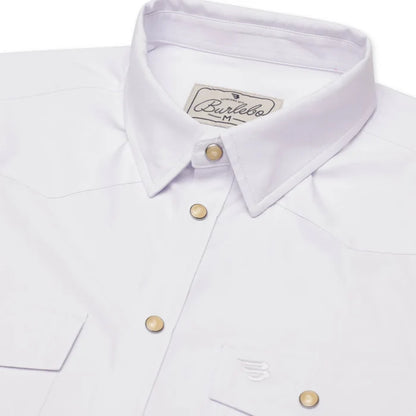 Performance Western Shirt By Burlebo - White