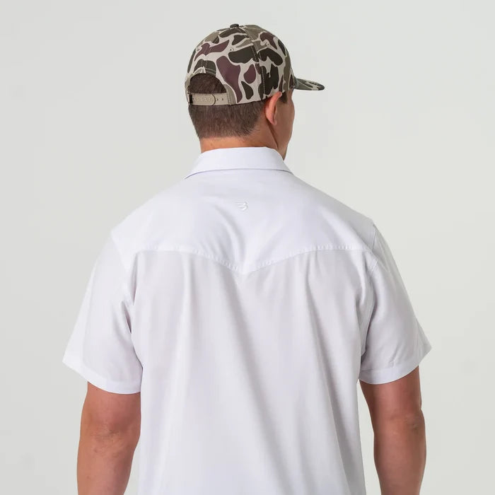 Performance Western Shirt By Burlebo - White