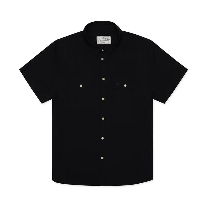 Performance Western Shirt By Burlebo- Black