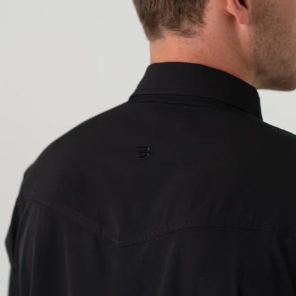 Performance Western Shirt By Burlebo- Black