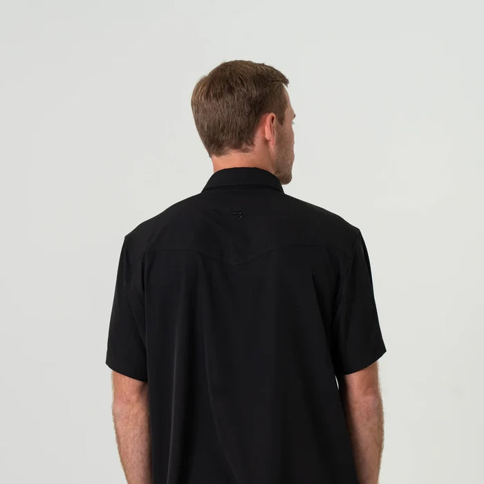 Performance Western Shirt By Burlebo- Black