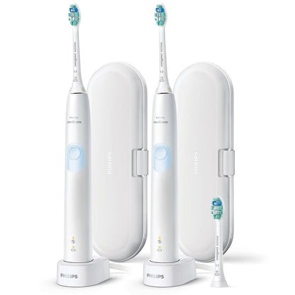 Philips Sonicare ProtectiveClean 4300 Rechargeable Toothbrush, White